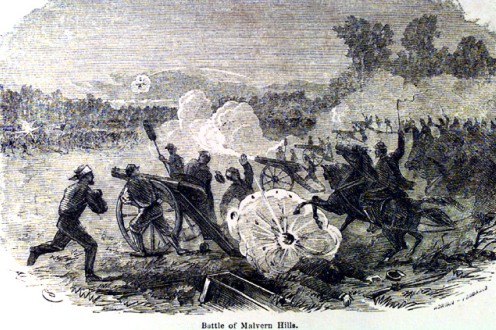 Battle of Malvern Hill Painting