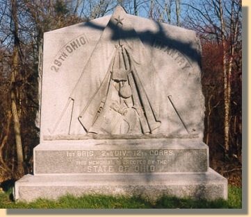 29th Ohio Infantry Monument