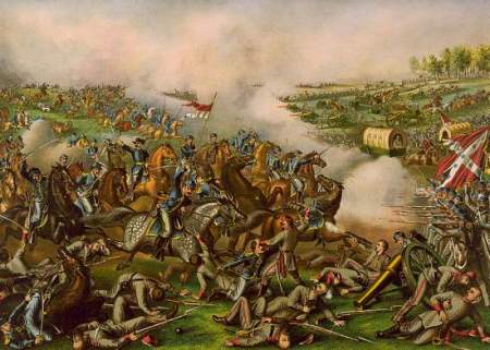 July 3, 1863 Gettysburg Battle print
