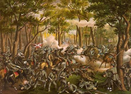 Battle of the Wilderness --- May 6th, 1864
