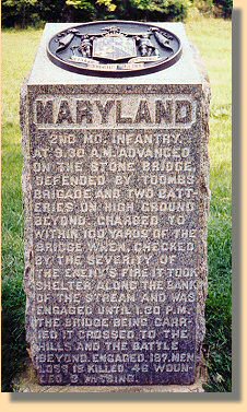 Md 
      2nd Infantry monument
