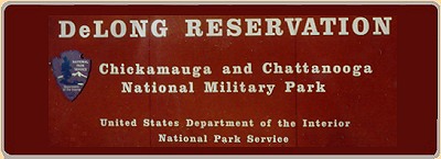 Delong Reservation 
   Sign