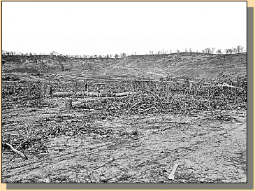 Scene of Sherman's 
   Attack - Missionary Ridge