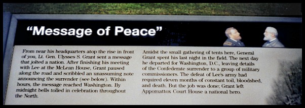 Peace Field Sign