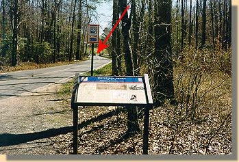 White Oak Swamp Sign