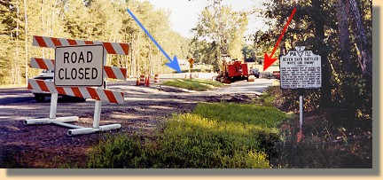 White Oak road construction