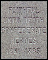 Farmville Cemetery Monument Text