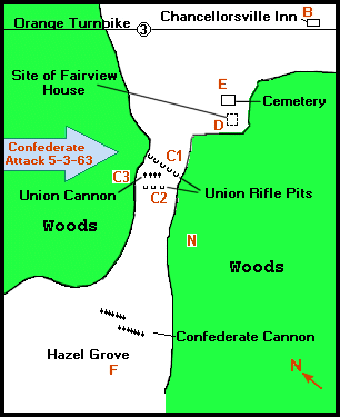 Hazel Grove - Fairview Map