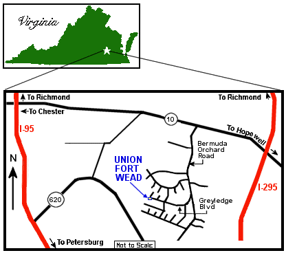 Location of Fort Wead