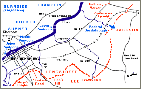 Fredericksburg Map