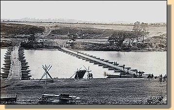 Pontoons at Fredericksburg 1863