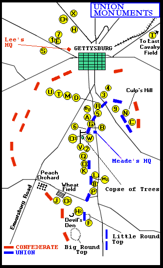 Gettysburg Map