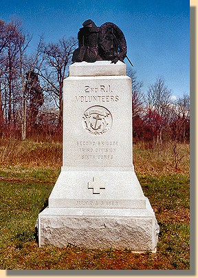 2nd Rhode Island Infantry Monument