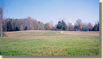 Battlefield in front of Watt House