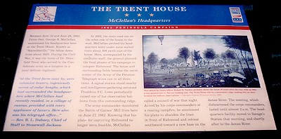 Trent House Sign