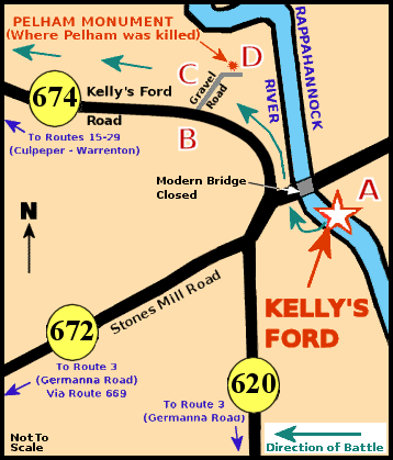 Kelly's Ford Map
