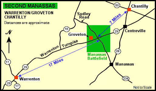 Warrenton-Chantilly Map