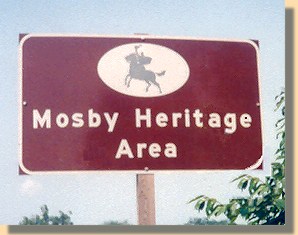 Mosby Heritage Sign