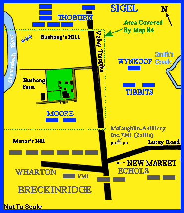 New Market 
   Troop Disposition Map