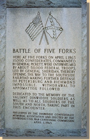 Five Forks Monument