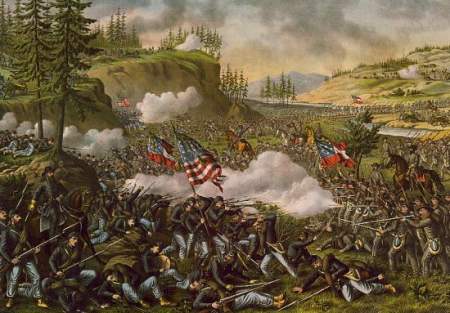 Battle of Chickamauga print
