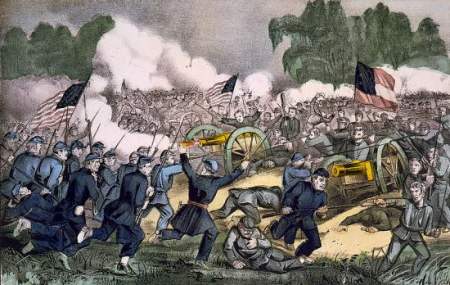 July 3, 1863 Gettysburg Battle print
