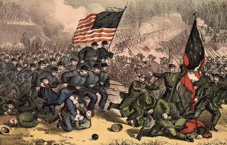 August 29, 1862 Second Manassas Battle print