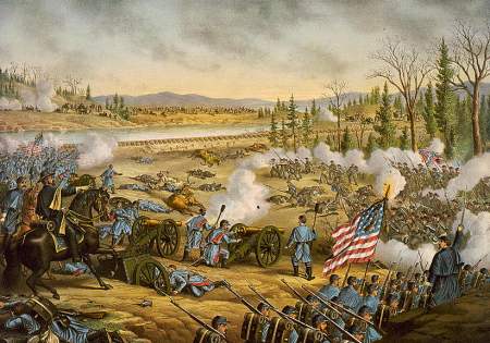 Battle of Stone River print