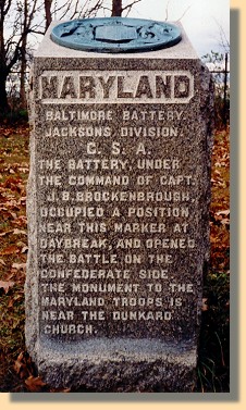 Confederate Marker - Maryland