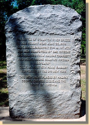 Staunton River Monument