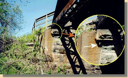 Staunton River Bridge - Supports