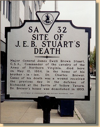 J.E.B.Stuart Sign