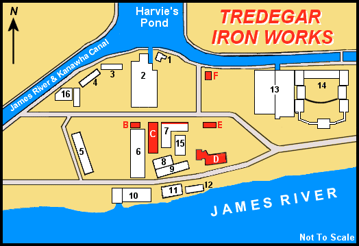 Tredegar Map