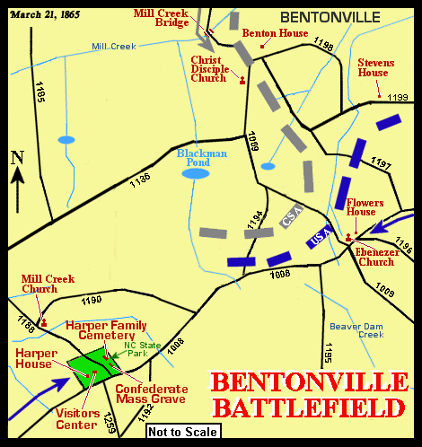 Bentonville Map