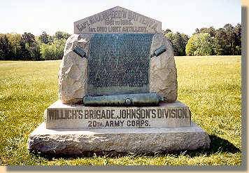 First Ohio Artillery Monument