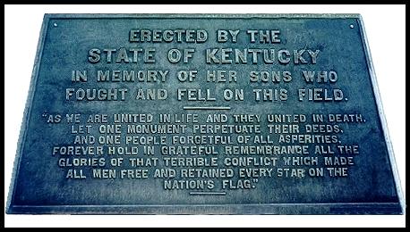 Kentucky 
Monument Plaque