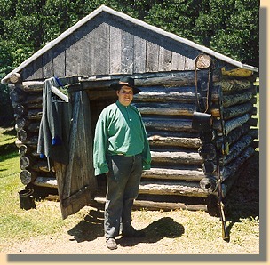 Confederate Log Hut