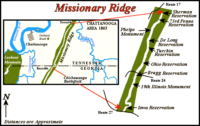 Chattanooga & Missionary 
   Ridge