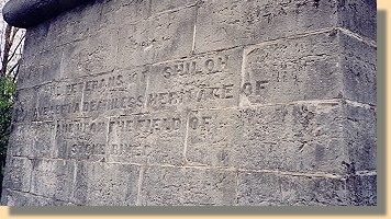 Hazen's 
   Monument text