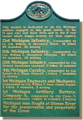 Michigan Marker Back