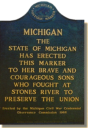 Michigan Marker Front