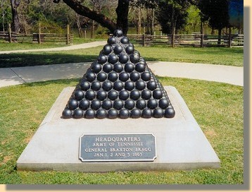 Bragg's Headquarters Monument