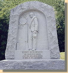 Ohio 76th Infantry Monument