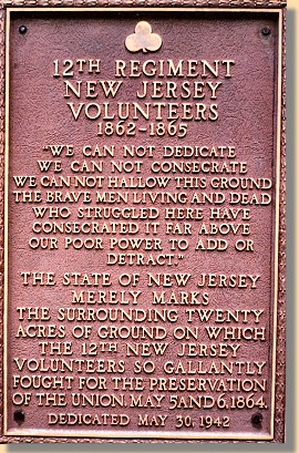 New Jersey Plaque Text