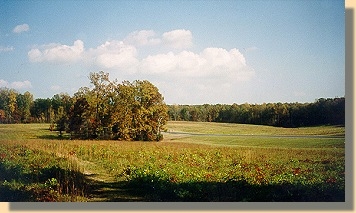 Saunders Field from Ewell Earthworks